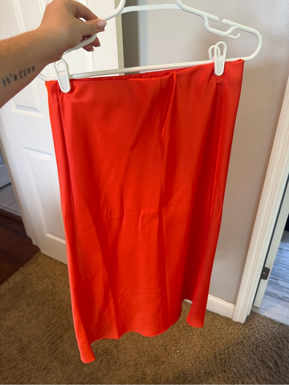 LK Luv Orange Dress size S